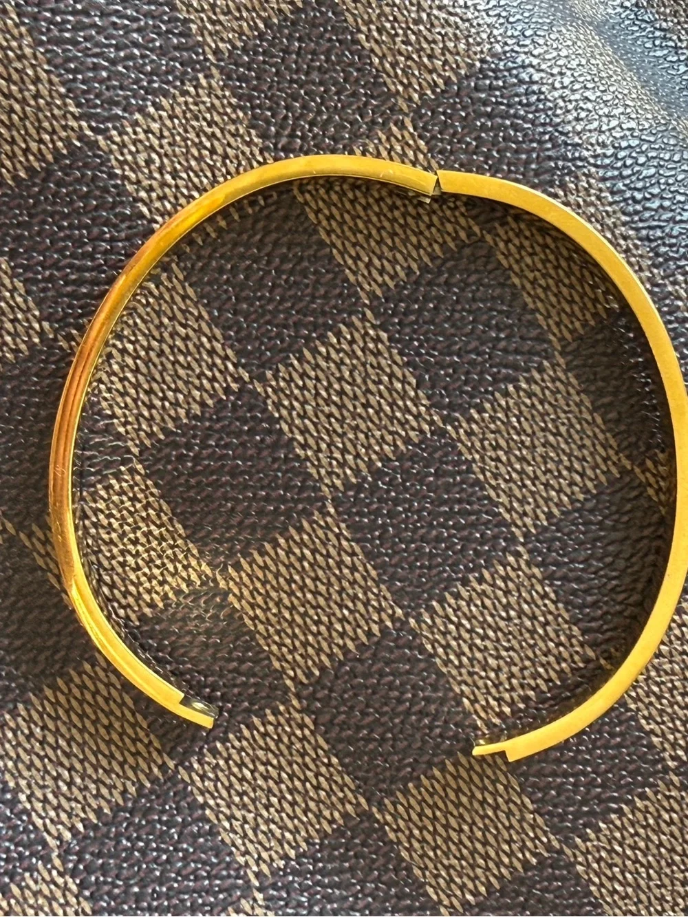 Gold Floral Engraved Women's Bracelet